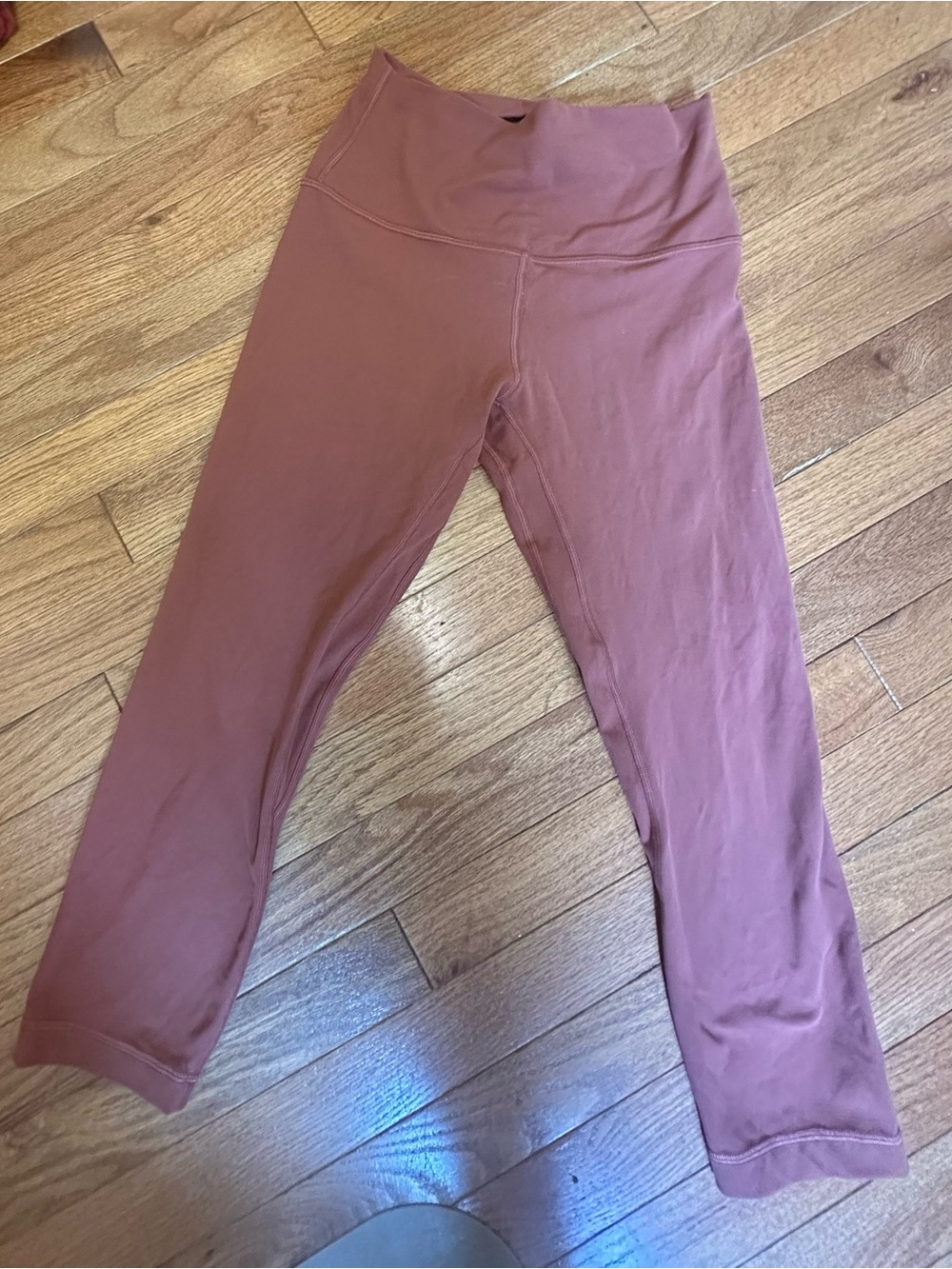 Lululemon Leggings Cropped Rust/Brown - Picture 3 of 6